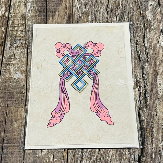 ENDLESS KNOT CARD WITH ENVELOPE