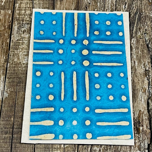 HAND WAX CARD WITH ENVELOPE