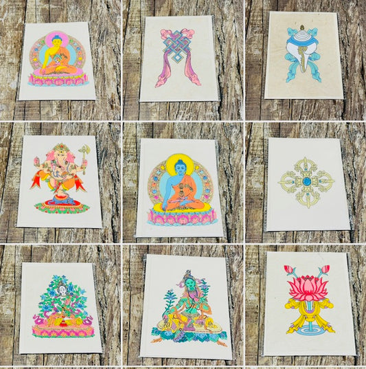 9PCS ASSORTED CARD WITH ENVELOPE