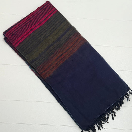 WOOL BLEND HANDLOOM BLANKET 110X260CM