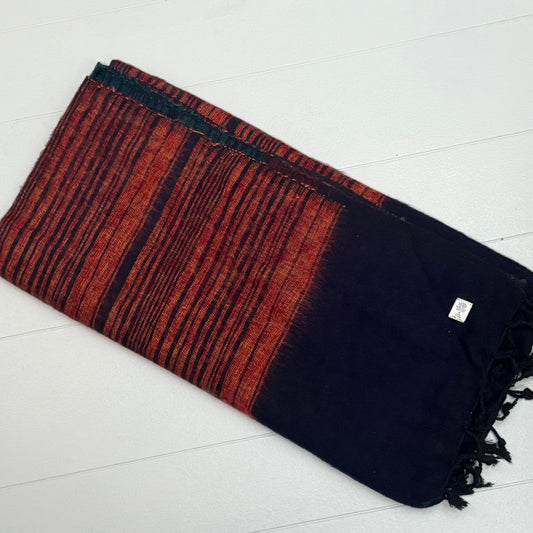 WOOL BLEND HANDLOOM BLANKET 110X260CM (Copy)