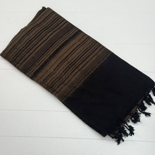 WOOL BLEND HANDLOOM BLANKET 110X260CM