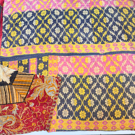 HANDSTITCHED VINTAGE BENGALI THROW JAN5.1