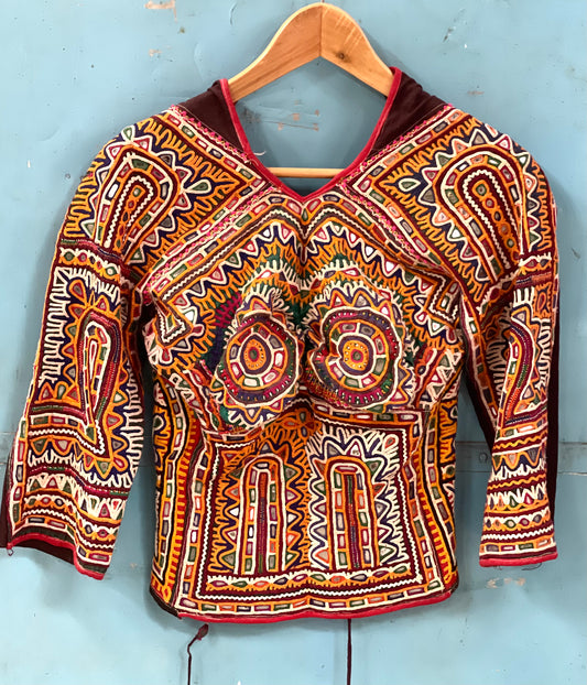 HAND EMB. GYPSY BLOUSE