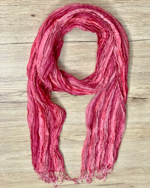 SILK T/D SCARF 180x55cm