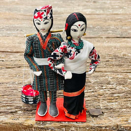 TIBETAN BRIDE N GROOM 20CM