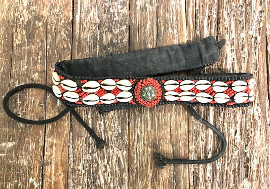 TIBETAN SHELL BELT