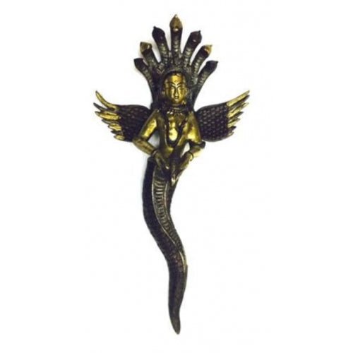 BRASS NAGKANYA WALL PIECE 33X17CM