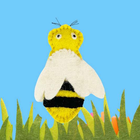 "BEE" FINGER PUPPET