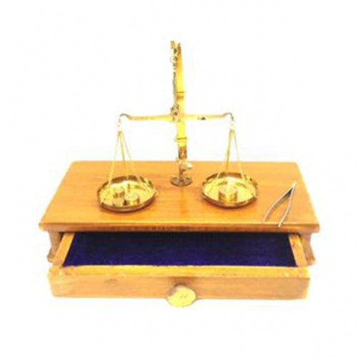 WOODEN BOX WEIGHING SCALE 200g