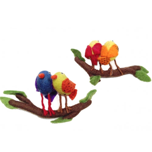 FELT LOVE BIRD HANGING