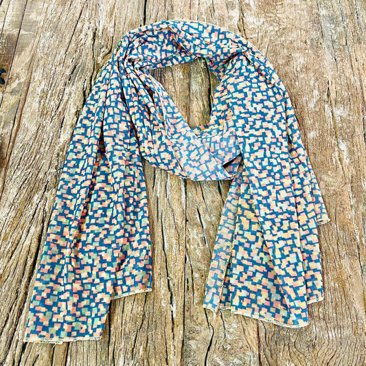 PRINTED SCARF 78X150CM