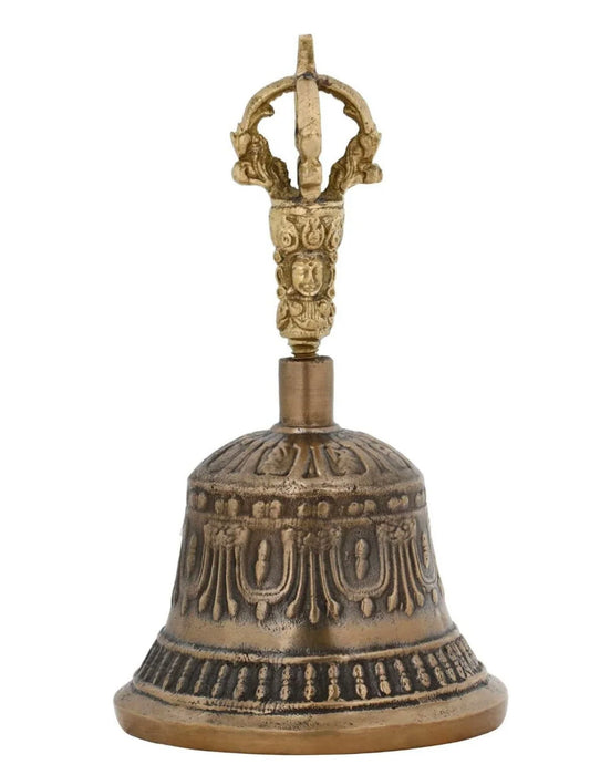 BRASS BELL MED 13x7CM