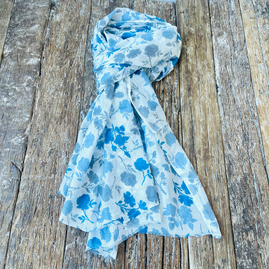 NATURAL VISCOSE SCARF/SARONG 70X180CM