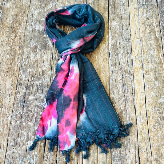 NATURAL VISCOSE SCARF/SARONG 180X90CM