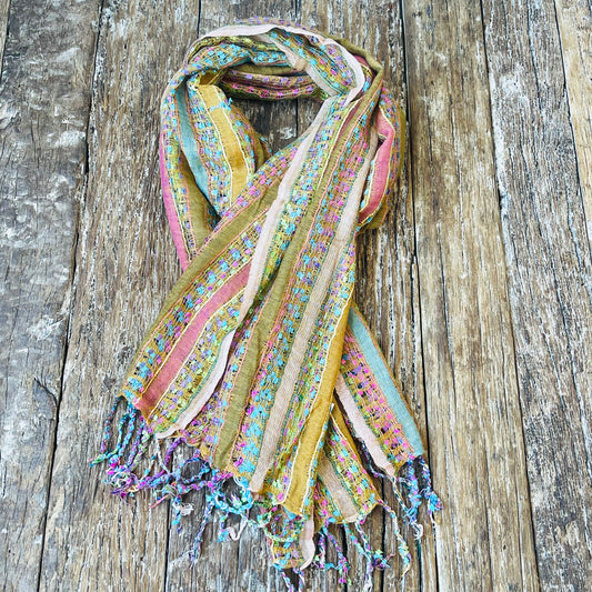 100% COTTON SCARF/SARONG
