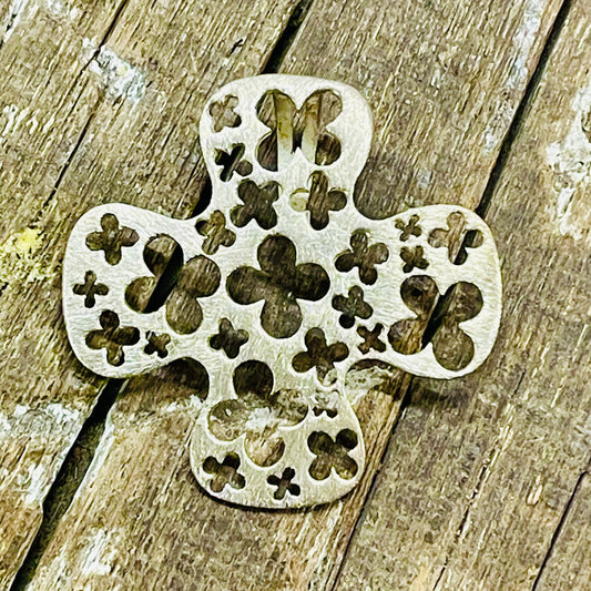 STERLING SILVER  CROSS PENDANT
