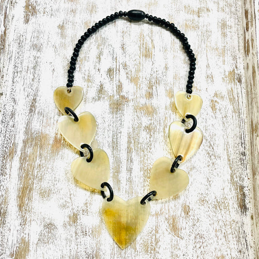 RECYCLED BEAD NECKLACE