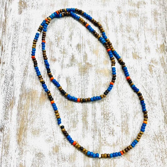 RECYCLED BEAD NECKLACE