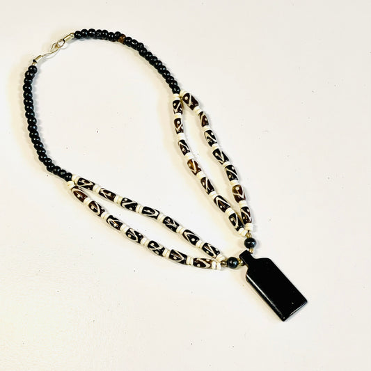 DOUBLE STRAND NECKLACE (SET OF 2)