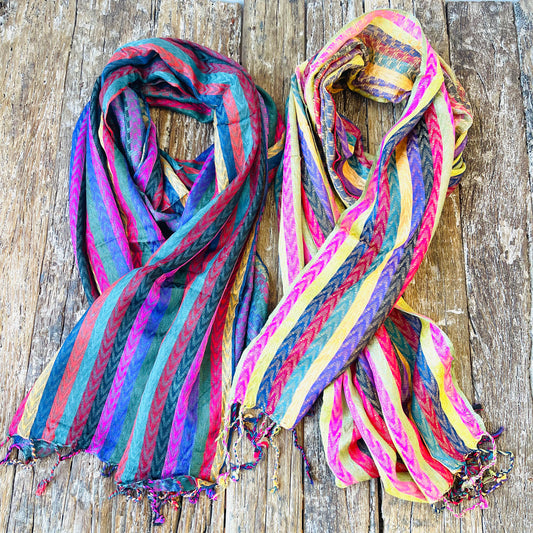 VISCOSE SCARF 180X50CM