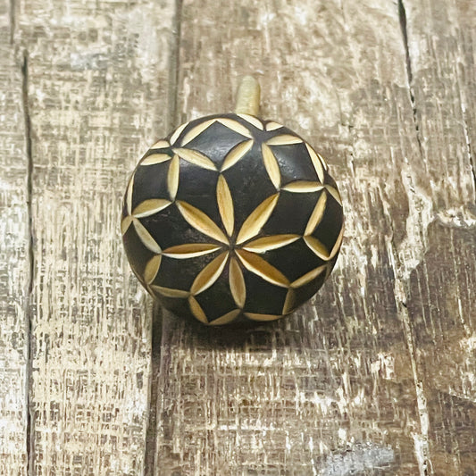 NATURAL WOOD DOOR KNOB