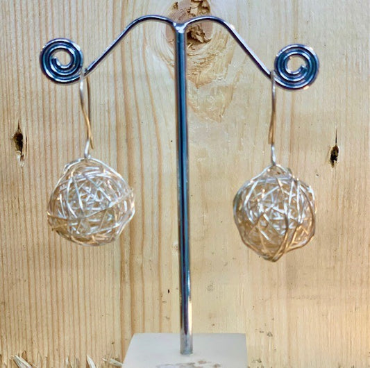STERLING SILVER EARRING