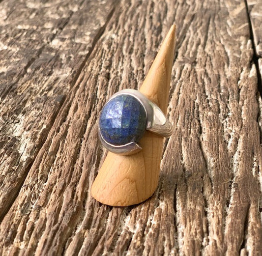 STERLING SILVER LAPIZ RING