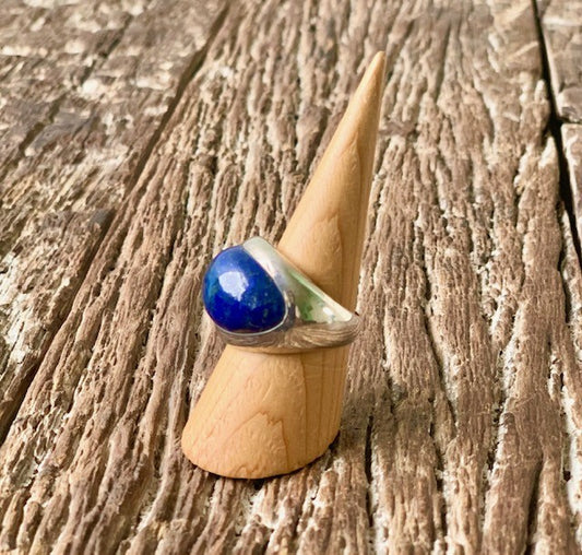 STERLING SILVER LAPIZ RING