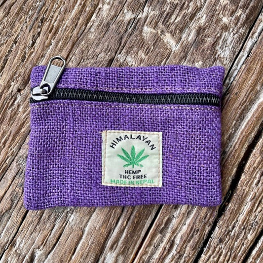 100% HEMP HANDMADE PURSE
