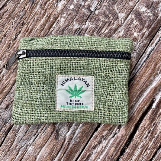 100% HEMP HANDMADE PURSE