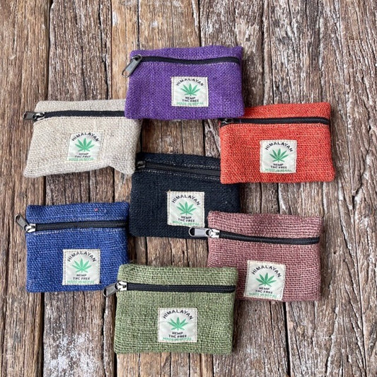 100% HEMP HANDMADE PURSE
