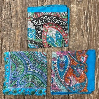 FINE HAND LOOM 100% SILK SCARF